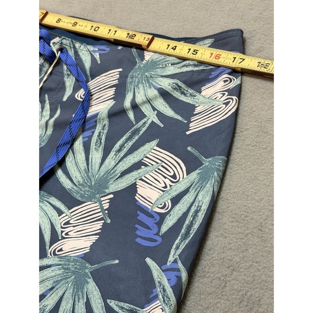 Patagonia Stretch Planing 8" Women's Board Shorts‎ Swim Surf Beach Size 12 Blue - Picture 6 of 12